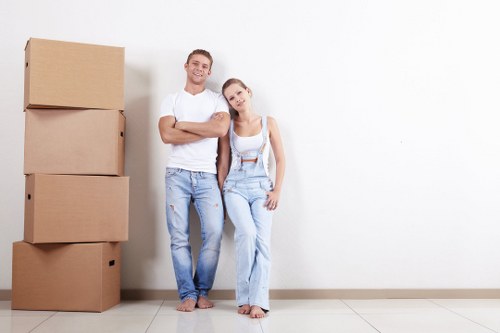 Removal van service for homes in Highwycombe