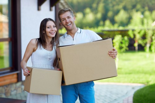 Commercial relocation support during High Wycombe removals