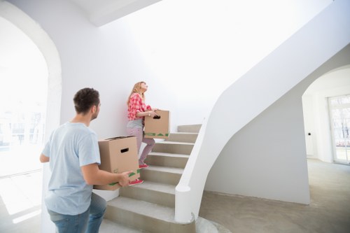 Local team removing furniture from a High Wycombe property