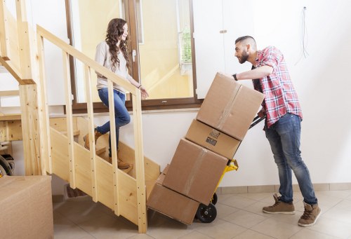 Business packing and unpacking support for a High Wycombe office move